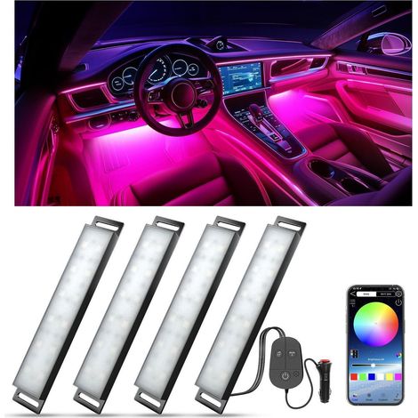 Auto Innenbeleuchtung LED RGB mit APP Steuerung und Musikmodus (1/5)