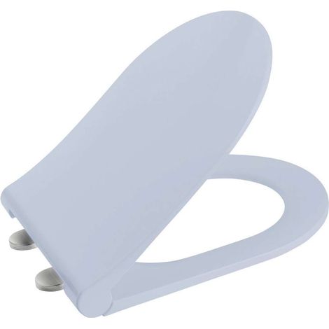 Sapho Brilla - WC-Sitz, Slim, SoftClose, hellblau matt 100787-107 (1/4)
