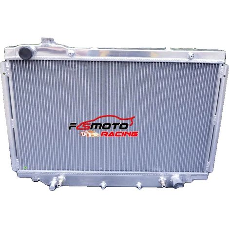 Radiador de aluminio, diseño de 4 filas, altura de fila de 56 mm, diseñado para SUV grandes, construcción ligera, eficiencia de refrigeración mejorada. (1/5)
