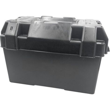 Bac à batterie 140Ah – Résistant aux liquides – Installation électrique 12V pour camping-car et bateau – Dimensions 460x240x280mm – Tr.Em. (1/5)