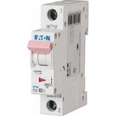 Interruptor Eaton pl6-d4 4A 6kA