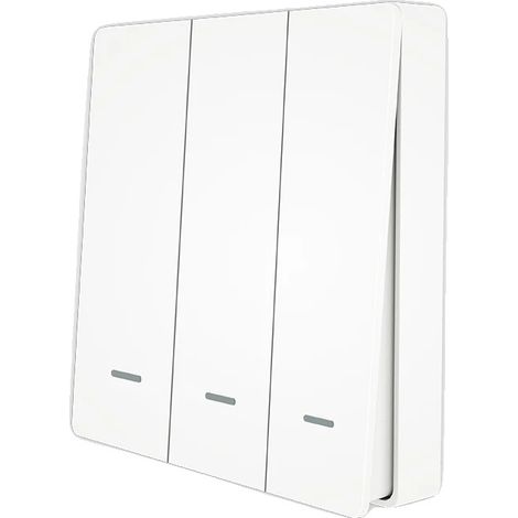 Interruptor de escena ZigBee, control inalámbrico, alimentado por batería, 3 interruptores (1/2)
