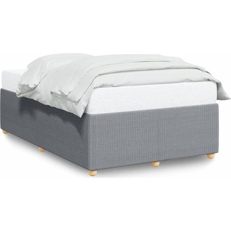 Maison Exclusive - Giroletto senza Materasso Grigio Chiaro 120x190 cm in Tessuto (1/5)