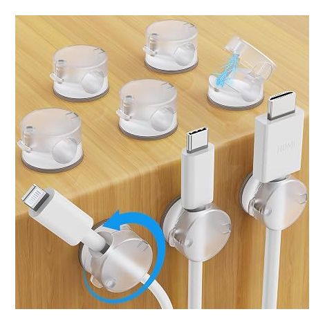 Cable Clips, Cable Organizer, Self-Adhesive (1/5)