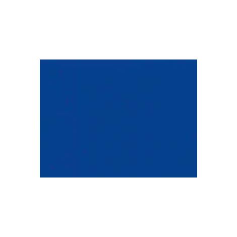 PLASTICA ADESIVA BLU LUCIDO (280-1687)- - cm.45h. in rotoli da mt.15 - 1 rotolo ALKOR