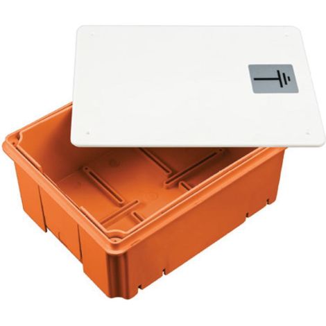 Boîte de jonction de protection contre la foudre, profondeur réglable, orange (1/3)