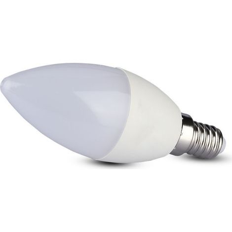 Ampoule LED V-TAC Samsung Chip E14 5,5 W Bougie Blanc froid Dimmable (1/5)