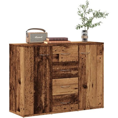 Sideboard Altholz-Optik 88x30x64 cm Holzwerkstoff