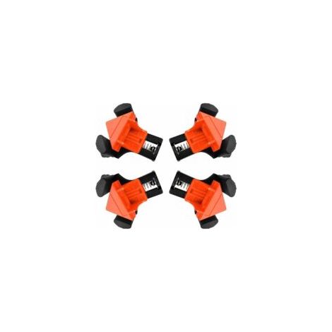Presses D'angles Menuiserie, 90 ° Serre Joint Angle,Serre Joint Angle,Clip De Cadre Fixateur à Angle Droit Pour Le Travail Du Bois,Pour Le Travail Du Bois, Le Cadre Photo Bricolage,Outils à Main 4pcs (1/5)