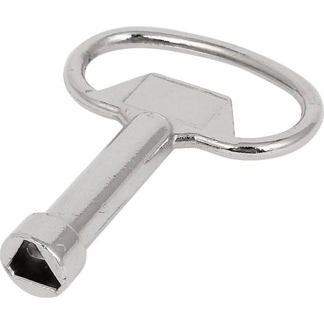 Clé de compteur électrique Clé Métallique Triangulaire  Clés à Douille pour Armoire Électrique Pour technicien électricien, chauffage, train, garage, unité de (1/5)