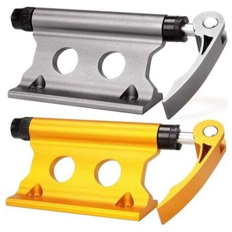 Lot de 2 Supports de Fourche de VéLo Support de Camion de VéLo de Toit Support de VéLo Bloc de de Camion pour VéLo Tout TéRrain VéLo de (1/4)
