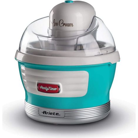 Ariete 0643/01 Gelkanister-Eismaschine 1,5 l 12 W Hellblau (1/3)