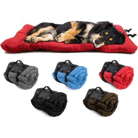 Matelas pliable et imperméable pour chien, tapis de sol Oxford lavable et durable pour voiture, cage, canapé (1/4)