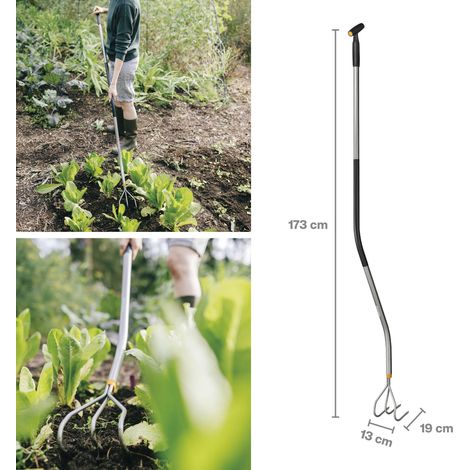 Cultivateur 3 dents manche courbé Ergonomic™ manche T (1/5)