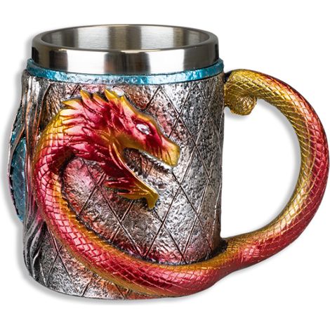 Jarra Resina Dragones