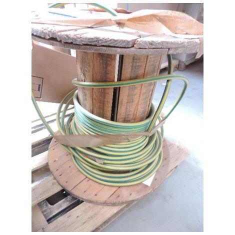 Câble H07V-R 1G95 VERT-JAUNE (chute de 35 mètres) GL NEXANS 01225340
