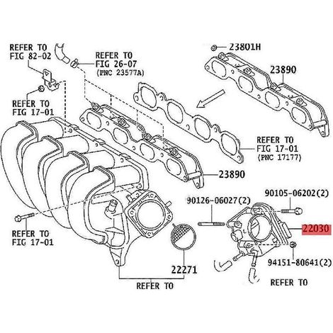 MatrixSilver Drosselklappenbaugruppe für Autos (1/5)