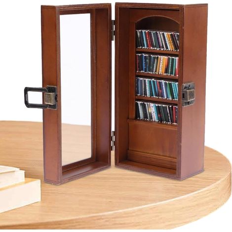 dtagre Miniature vitrine de Petits Livres Bote Livres (1/5)