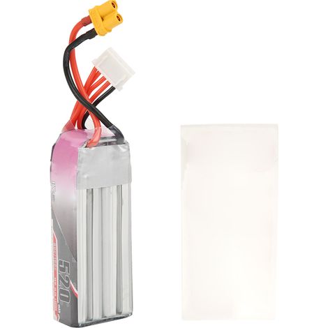 Batterie LiPo 4S 15,2V 520mAh 80C XT30 GNB pour Drone RC, Pièce de Rechange Hélicoptère, Haute Décharge, Marque GAOENGN (1/5)