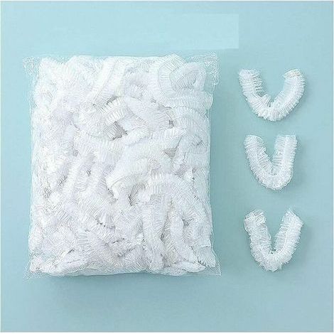 100PCS couvercles alimentaires transparent plastique éLastiques couvercle alimentaire extensible film etirable alimentaire reutilisable protéger les légumes fruit rangement frigo, (1/5)