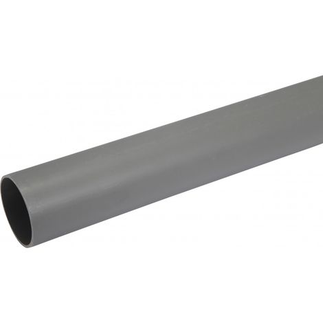 Tubo de drenaje de PVC, Diam.50 mm, L.1 m Centrale Brico (1/2)