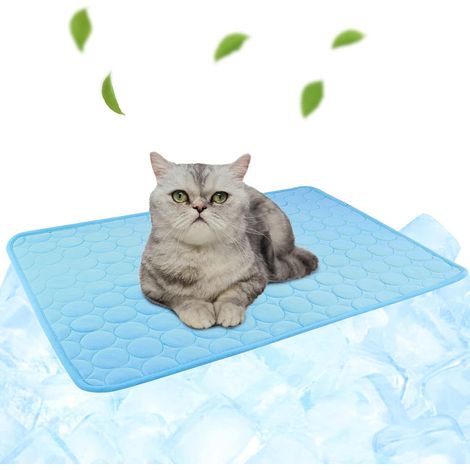 Tapis rafraîchissant pour chiens et chats - Auto-rafraîchissant - Tapis rafraîchissant automatique pour chien - 50 x 40 cm (1/5)