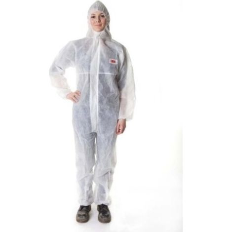 3M 4500 Buzo Desechable Blanco CAT I Polipropileno Spunbond M a XXL BlancoBlanco XXL