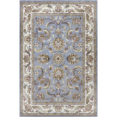 Tapis salon 120x170cm Bleu clair Oriental