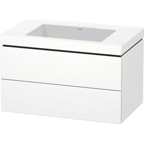 Duravit L-Cube c-bonded Ensemble suspendu, 2 tiroirs, sans (1/5)