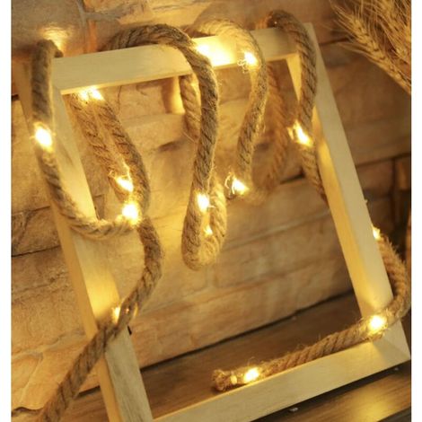 LED-Deko-Tau warmweiß Beleuchtung Lichterkette Wohnen Wohnaccessoires living Set (1/4)
