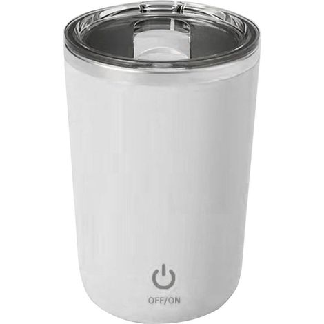 Automatischer Rührbecher für Kaffee, 350 ml – Magnetisch, für den Heimgebrauch (weiß) (1/5)