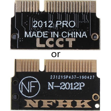 M.2 PCIE NVMe SSD Adapter-Konverterkarte für MacBook Pro Retina 2012 SSD-Kit (1/5)