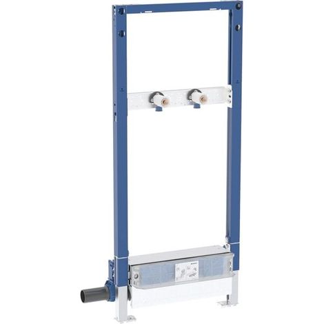 Geberit Duofix Element für Dusche, 130cm Metall-/Holzständerw., Wandablauf, Wandarmatur AP, Estrichhöhe am Einlauf 90-250mm (1/5)