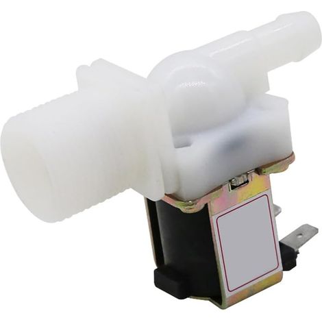 N/C Solenoid Valve G 3/4 Water Valve Electric Solenoid Valve Flow Switch (Outlet Valve, DC 12 V) (1/5)