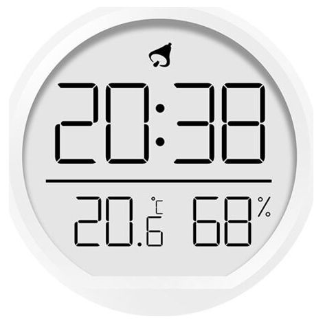 Horloges Murales Numériques LED, Affichage de la Température et de la Date, Réveil Électronique de Table pour Cuisine, Étude, Réfrigérateur B (1/5)