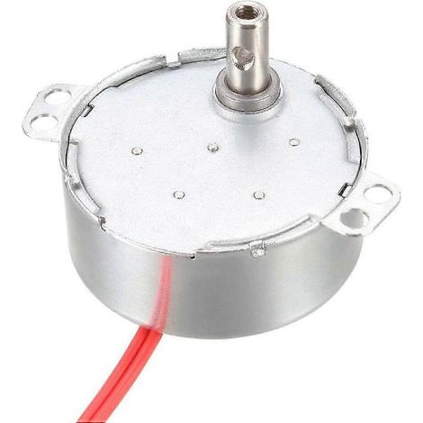 Synchronmotor für Plattenspieler, 50–60 Hz, 12 V Wechselstrom, Linkslauf, 4 W, 5–6 U/min, neu