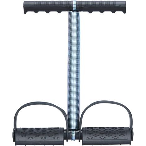 QORVA-Pédale de tension élastique avec corde de traction, équipement à ressort pour muscles abdominaux, exerciseur de jambes, tondeuse abdominale, entraîneur musculaire pour le fitness et le yoga (noi