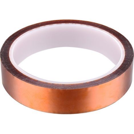 15mm 33m Polyimide Heat résistant à Haute température Ruban adhésif d'or pour la Plate-Forme d'imprimante 3D / Tâche électrique/tâche de soudage (1/5)