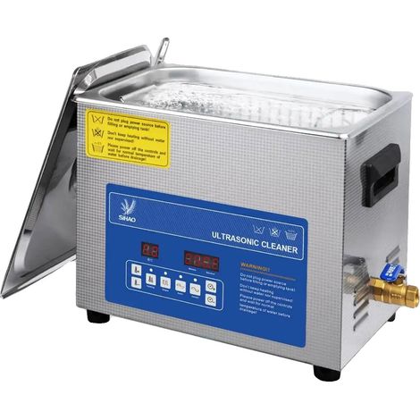 Ultraschallreiniger, tragbar, multifunktional, 10 l, blau (1/2)