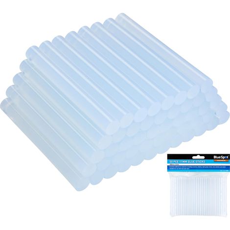 Bluespot 50pc Hot Melt Glue Gun Sticks Diy Electric Mini Hobby 100mm X 11mm (1/3)