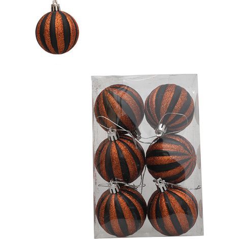 Décorations de plafond d'Halloween,-Citrouille noire en bronze (1/5)