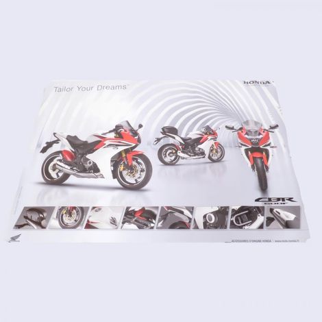 [JAMAIS UTILISE] Poster, affiche de pour moto Honda 600 CBR F dimension 99.5x69cm