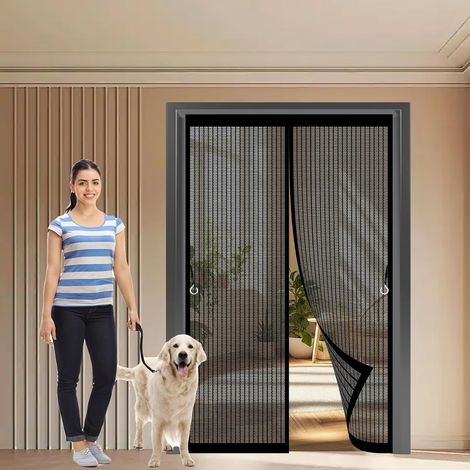 Moustiquaire Magnetique Porte 102 x cm Anti-Moustiques, Anti-Insectes (1/5)