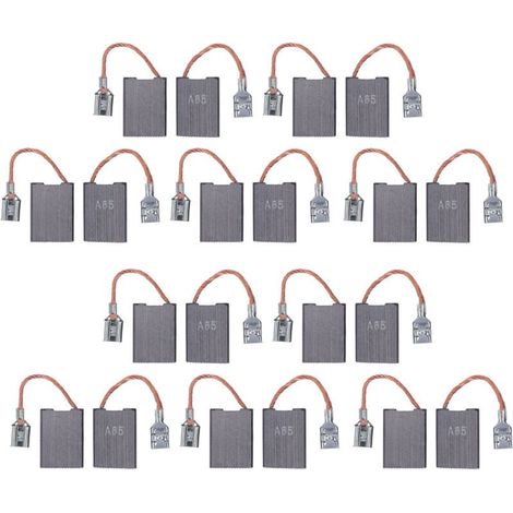 Jeffergarden 20pcs Moteur Balais De Charbon Meuleuse D'angle Balais De Charbon Outils Électriques Remplacement De Balai De Charbon, Autres Outils À Main Et Accessoires