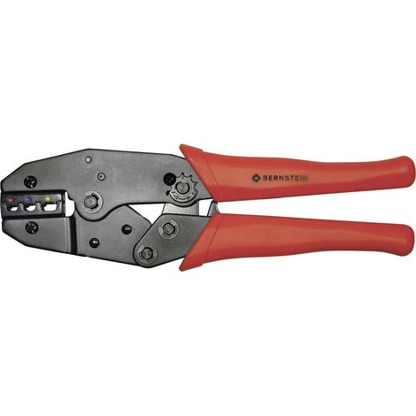 BERNSTEIN Tools for Electronics  3-0612 Crimpzange  Isolierte Kabelschuhe 0.5 bis 6 mm²
