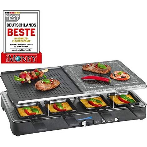 Bomann RG 2279 CB Griglia per raclette 2in1 1200-1400W (1/5)