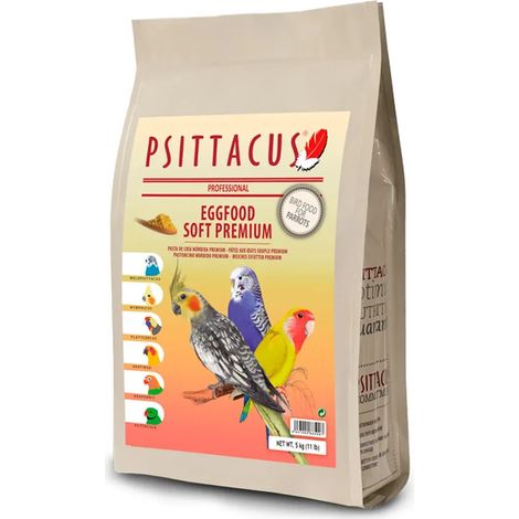 Psittacus Egg Food Soft Premium - 5 kg