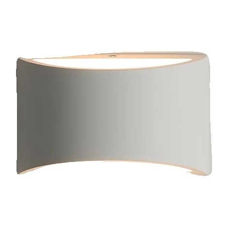 Applique murale, design moderne, éclairage LED blanc chaud, BLANC (1/2)