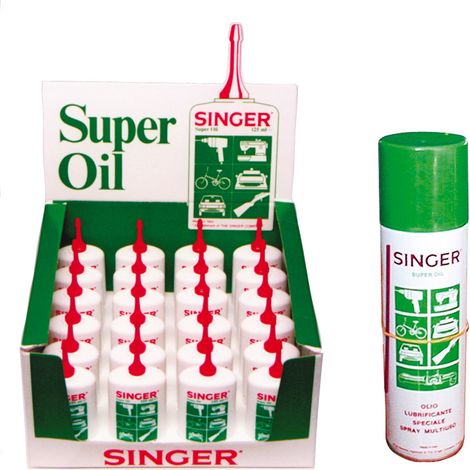 Singer OLIO MULTIUSO SUPER OIL  ml. 125 24.00 pz