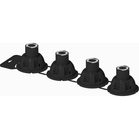 Pied de receveur de douche extra long X4